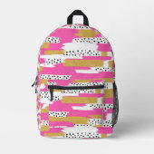 Tag streichen: Abstrakter Chic-Rucksack Bedruckter Rucksack (Vorderseite)