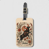 Tag Taurus Celestial Zodiac Art Gepäckanhänger