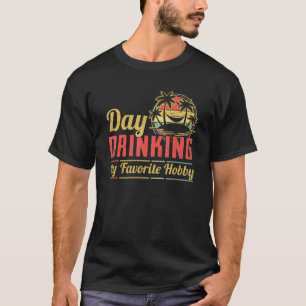 Tag trinken meine Lieblings-Hobby-Bier Wein T-Shirt