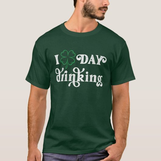 Tag trinken St. Patrick's Day Shirt (Vorderseite)