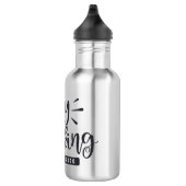 Tag trinken Weil 2020 Edelstahlflasche (Rechts)