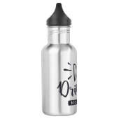 Tag trinken Weil 2020 Edelstahlflasche (Links)