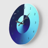 Tag u. Nacht Große Wanduhr (Winkel)