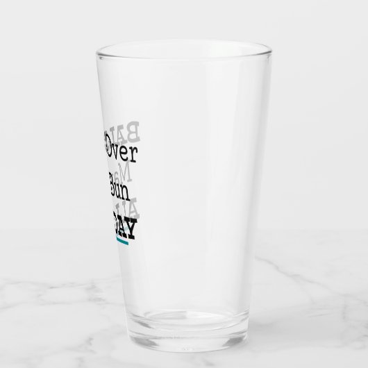 Tag über Mensch bud Glas (Links)