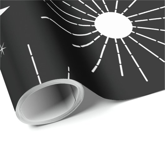 Tag und Nacht 3 Geschenkpapier (Rolleneckpunkt)