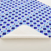 Tag und Nacht (Diamond Checkered) Sherpadecke (3/4)