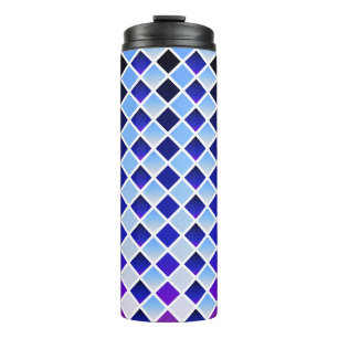 Tag und Nacht (Diamond Checkered) Thermosbecher