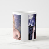 Tag und Nacht Fantasy Art Tasse (Vorderseite)