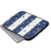 Tag und Nacht Laptopschutzhülle (Vorne Knopf)