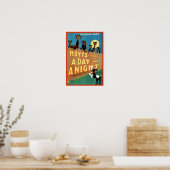 Tag und Nacht Poster (Küche)