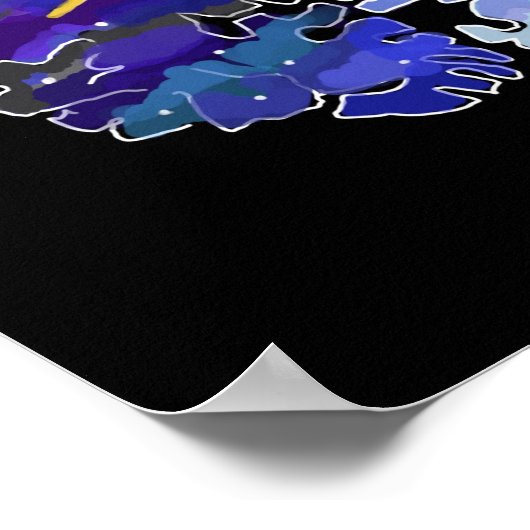 Tag und Nacht Poster (Ecke)