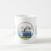 Tag und Nacht sein Kaffeetasse (Mittel)