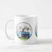 Tag und Nacht sein Kaffeetasse (Links)