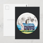 Tag und Nacht sein Postkarte (Vorne/Hinten)