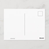 Tag und Nacht sein Postkarte (Rückseite)