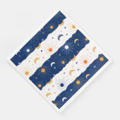 Tag und Nacht Serviette (Ecke)