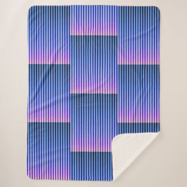 Tag und Nacht (Streifen) Sherpadecke