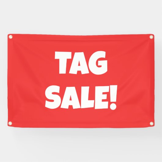 Tag Verkauf! Bright Banner (Horizontal)