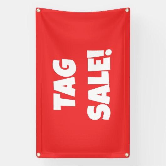 Tag Verkauf! Bright Banner (Vertikal)