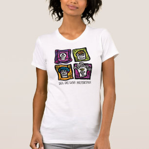 Tag vom toten/von Dia de Los Muertos/vom T-Shirt