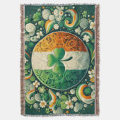 Tag von Saint Patrick/Irland/Irland Decke (Vorderseite Vertikal)
