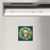 Tag von Saint Patrick/Irland/Irland Magnet (In Situ (Geschirrspüler))