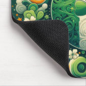 Tag von Saint Patrick/Irland/Irland Mousepad (Ecke)