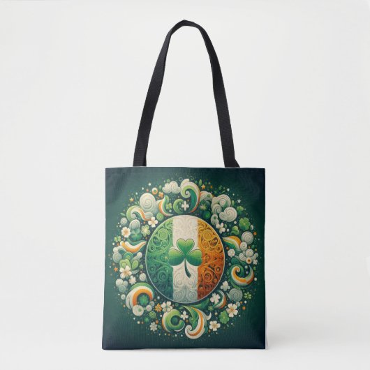 Tag von Saint Patrick/Irland/Irland Tasche (Vorderseite)
