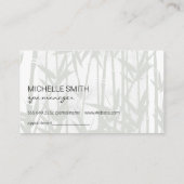 Tag Wellness-Center Bamboo Holzschnitt Terminierun (Rückseite)