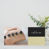 Tag Wellness-Center Geschenkgutscheine (Stehend Vorderseite)