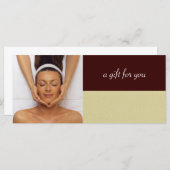 Tag Wellness-Center Geschenkgutscheine (Vorne/Hinten)