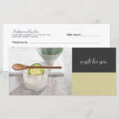 Tag Wellness-Center Geschenkgutscheine (Vorne/Hinten)