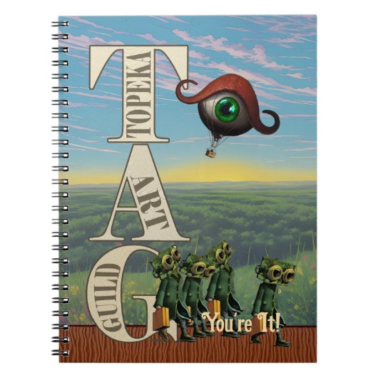 TAG You're it .  Classic  Playing Cards Notizblock (Vorderseite)