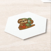 Tag-zu-Nacht-Glühpflaster � bestickte Tra Untersetzer (angewinkelt)