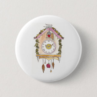 Tag zweiundfünfzig - Kuckucksuhr Button