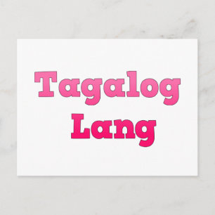 Tagalog Lang Postkarte