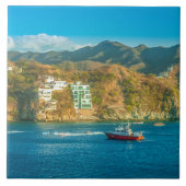 Taganga Bay Landschaft, Kolumbien Fliese (Vorderseite)