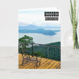 Tagaytay Feiertagskarte