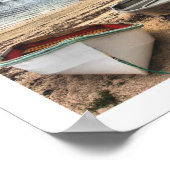 Tage am Strand Poster (Ecke)
