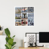 Tage am Strand Poster (Heimbüro)