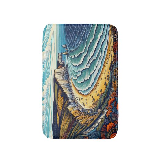 Tage Badematte (Vorderseite Vertikal)