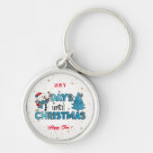 Tage bis Weihnachten anpassen Schlüsselanhänger (Vorne)