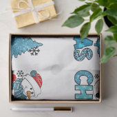 Tage bis Weihnachten anpassen Seidenpapier (Geschenk)