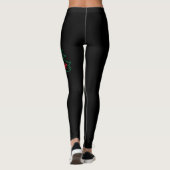 Tage bis Weihnachten Leggings (Rückseite)