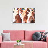 Tage der Maultiere in Kolumbien tl Leinwanddruck (Insitu (Wohnzimmer))