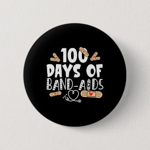Tage der Pflaster - Schulkur 100 Tage Schulzeit Button