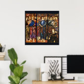 TAGE DER SCHAFFUNG ANGELS Viertes, FÜNFTES, Sechst Poster (Heimbüro)