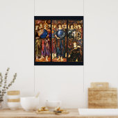 TAGE DER SCHAFFUNG ANGELS Viertes, FÜNFTES, Sechst Poster (Küche)
