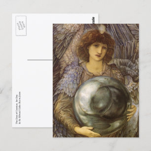 Tage der Schöpfung, Erster Tag von Burne Jones Postkarte
