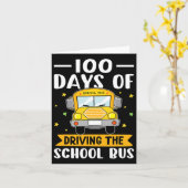 Tage der Schulbusfahrt 1 Karte (Gelbe Blume)